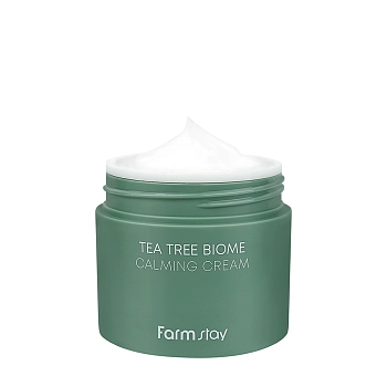 FARMSTAY Крем успокаивающий для лица с чайным деревом / Tea Tree Biome Calming Cream 80 мл, фото 3