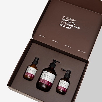 INSIGHT Набор для объема тонких волос (шампунь 350 мл, кондиционер 100 мл, спрей 100 мл) VOLUMIZING, фото 4