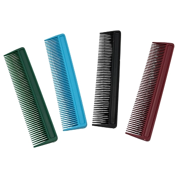 IWOU PROFESSIONAL Расческа карманная 12,5 см бордо, фото 2