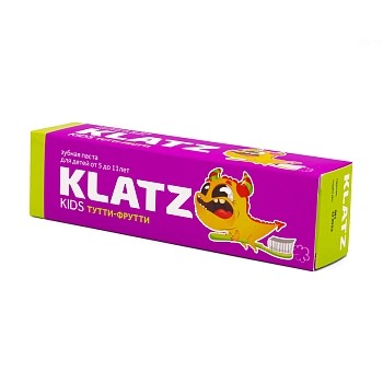 KLATZ Паста зубная Тутти-фрутти / KIDS 40 мл, фото 3