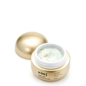 KIMS Крем антивозрастной для лица с протеинами кокона шелкопряда / Kims Gold Silk Cocoon Cream 50 мл, фото 2