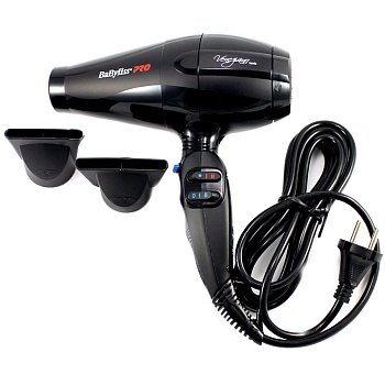 BABYLISS PRO Фен BaByliss Pro Veneziano, ионизация, 2 насадки, 2200Вт, фото 3