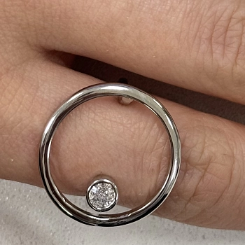 IWOU PROFESSIONAL Кольцо Спутник большой 1 шт, фото 2