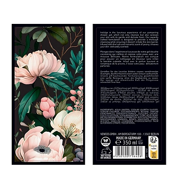 VIVIAN GRAY Гель для душа, восхитительный пион / Vivian Gray Sensational Shower Gel Delicious Peony 350 мл, фото 2