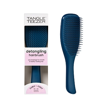 TANGLE TEEZER Расческа для волос / The Ultimate (Wet) Detangler Naturally Curly Galactic Blue, фото 9