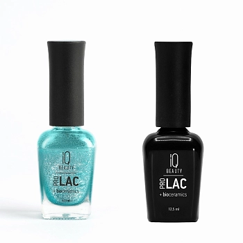 IQ BEAUTY 101 лак для ногтей укрепляющий с биокерамикой / Nail Polish PROLAC+bioceramics 12,5 мл, фото 6