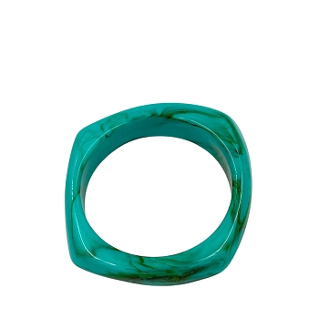 IWOU PROFESSIONAL Браслет-обод пластиковый квадратный тиффани, фото 2