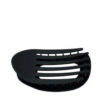 IWOU PROFESSIONAL Краб-зажим для волос Сэндвич черный 1шт, фото 2