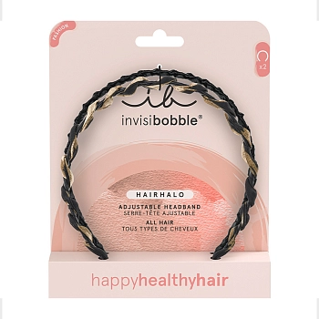 Набор ободков, 2 шт / invisibobble HAIRHALO Chique and Classy
