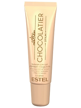 ESTEL PROFESSIONAL Бальзам для губ Первый поцелуй / CHOCOLATIER 10 мл, фото 1