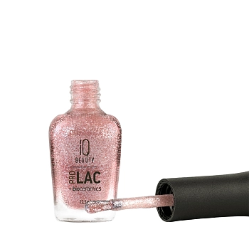IQ BEAUTY 126 лак профессиональный укрепляющий для ногтей с биокерамикой / Nail polish PROLAC+bioceramics 12,5 мл, фото 3