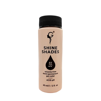 GERA Professional .55 гель-краситель для волос без аммиака / Shine Shades 60 мл, фото 2