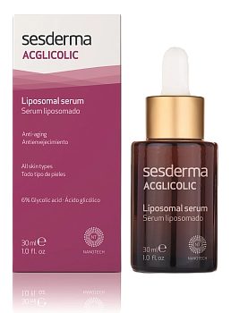SESDERMA Сыворотка липосомальная для лица / ACGLICOLIC 30 мл, фото 2