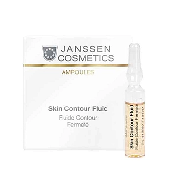 JANSSEN COSMETICS Сыворотка-лифтинг с пептидами, в ампулах / Skin Contour Fluid 1*2 мл, фото 2