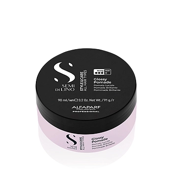 ALFAPARF MILANO Помада для волос придающая блеск, сильной фиксации / GLOSSY POMADE SDL STYLE & CARE 90 мл, фото 2