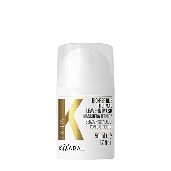 Термомаска несмываемая для волос с биопептидами / Extra K Bio-Peptide Thermal Leave In Mask 50 мл
