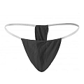 Трусы бикини женские спанбонд черные 25 шт/уп