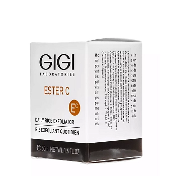 GIGI Эксфолиант для очищения и микрошлифовки кожи / ESTER C Daily RICE Exfoliator 50 мл, фото 3