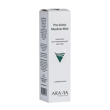 ARAVIA Professional Тонер-мист восстанавливающий с пребиотиками для лица / Pre-biotic Maskne Mist 110 мл, фото 4