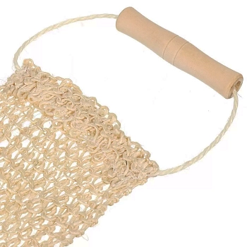 BEAUTY FORMAT Мочалка натуральная сизаль, среднее плетение, пояс / BEAUTY FORMAT 1 шт, фото 4