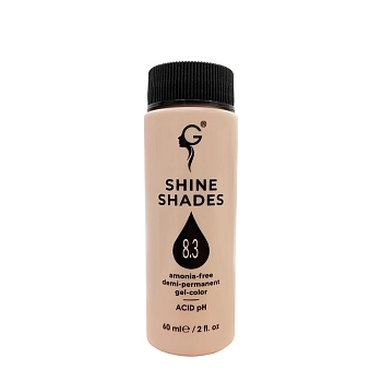 GERA Professional 8.3 гель-краситель для волос без аммиака / Shine Shades 60 мл, фото 2
