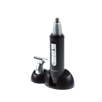 DEWAL PROFESSIONAL Машинка для стрижки в носу и ушах, 2 ножевых блока (черная), фото 5