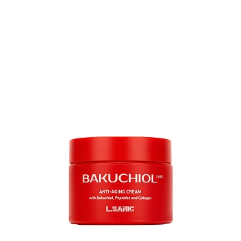 Крем антивозрастной с бакучиолом, пептидами и коллагеном / L.Sanic 50 мл