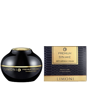 LIMONI Крем антивозрастной со змеиным ядом для лица / Premium Syn-Ake Anti-Wrinkle Cream 50 мл, фото 2