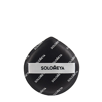 SOLOMEYA Спонж для макияжа каплевидный, черный / Solomeya Rubycell Makeup Sponge, Black, 1 шт, фото 2