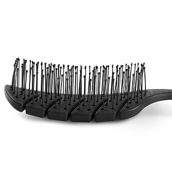 KOSMO SHTUCHKI Расчёска лепестковая 5439-M2, черная / KOSMO SHTUCHKI, фото 3