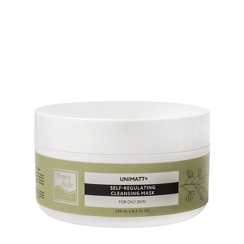 Маска себорегулирующая очищающая для жирной и смешанной кожи / Beauty Style Unimatt+ 250 мл 