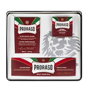 PRORASO Набор для бритья (крем 100 мл, крем 150 мл, лосьон 100 мл) PRIMADOPO, фото 2