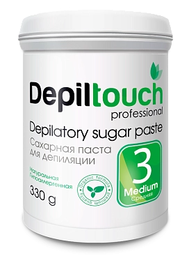 DEPILTOUCH PROFESSIONAL Паста сахарная средняя / Depiltouch professional 330 г, фото 1