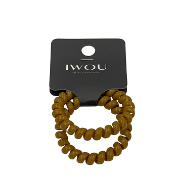 Резинка пружинка Глянец соленая карамель 2шт