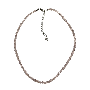 Чокер Кристалики серая дымка