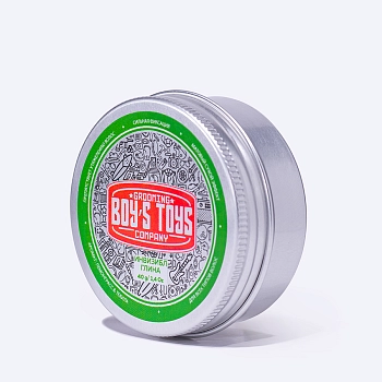 BOY'S TOYS Глина для укладки волос средней фиксации с низким уровнем блеска Инвизибл / Boy's Toys 40 мл, фото 2