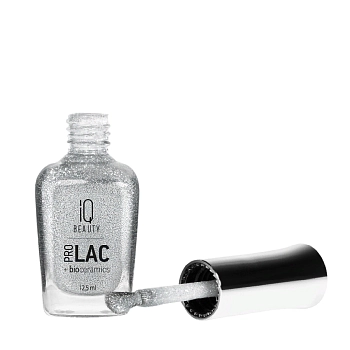 IQ BEAUTY 116 лак профессиональный укрепляющий для ногтей с биокерамикой / Nail polish PROLAC+bioceramics 12,5 мл, фото 2