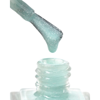 E.MI 169 ультрастойкий лак, Малахитовый песок / Gel Effect 9 мл, фото 3