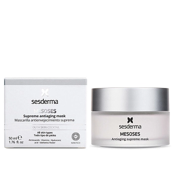 SESDERMA Маска омолаживающая для глубокого увлажнения лица / MESOSES Supreme Mask 50 мл, фото 2