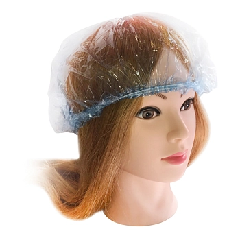 DEWAL PROFESSIONAL Шапочка для процедур, цветная, одноразовая  30 шт, фото 4