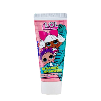 Паста зубная детская профилактическая от 3-х лет Ягодный милкшейк / Longa Vita BioTech L.O.L Surprise! 75 гр