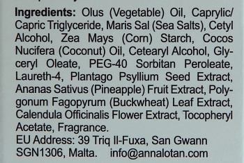 ANNA LOTAN Пилинг кристаллический Ананасовый / Crystal Peeling Ananas CLEAR 60 мл, фото 4