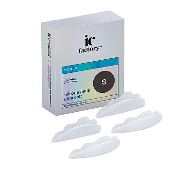 INNOVATOR COSMETICS Валики силиконовые, размер S / Ultra Soft IC FACTORY 2 пары, фото 3