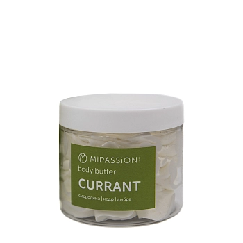 Масло-баттер для тела смородиновый лист & амбра / MiPASSiON 200 мл