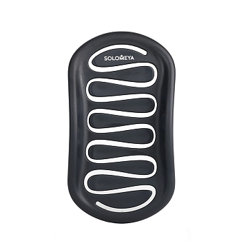 SOLOMEYA Расческа для сухих и влажных волос с ароматом лаванды мини / Aroma Brush for Wet&Dry hair Lavender mini, фото 2