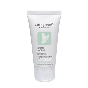 Гель-пилинг энзимный для лица / SEBO NORM 50 мл