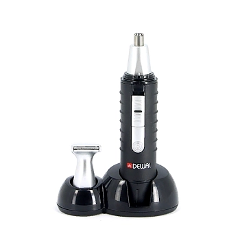 DEWAL PROFESSIONAL Машинка для стрижки в носу и ушах, 2 ножевых блока (черная), фото 11