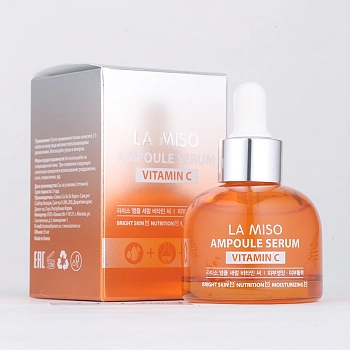 LA MISO Сыворотка ампульная с витамином С / LA MISO 35 мл, фото 2