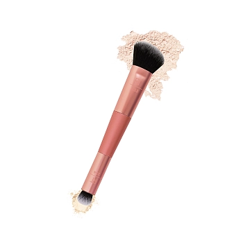 REAL TECHNIQUES Кисть двусторонняя для пудры / Real Techniques Dual Ended Set & Bake Brush, фото 2