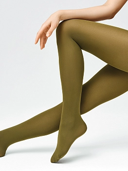 MINIMI Колготки хаки Kaki 2 / Mini MULTIFIBRA COLORS 70, фото 10